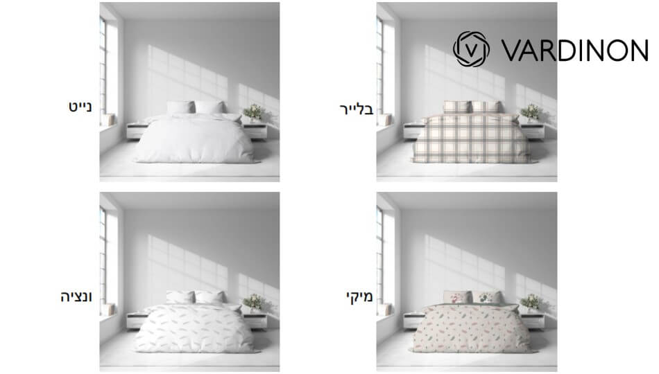 סט מצעים יחיד פלנל