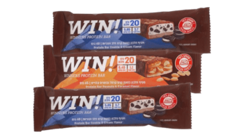 3 חטיפי חלבון WIN