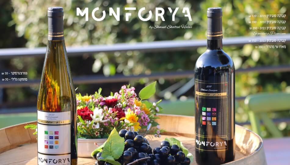 רכישת יינות מכרם מונפוריה