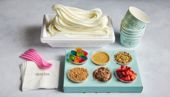 קילו יוגורט+6 תוספות ברשת גולדה