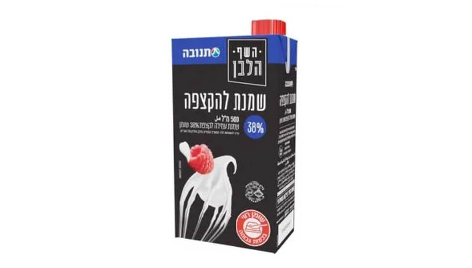 שמנת להקצפה 500 מ